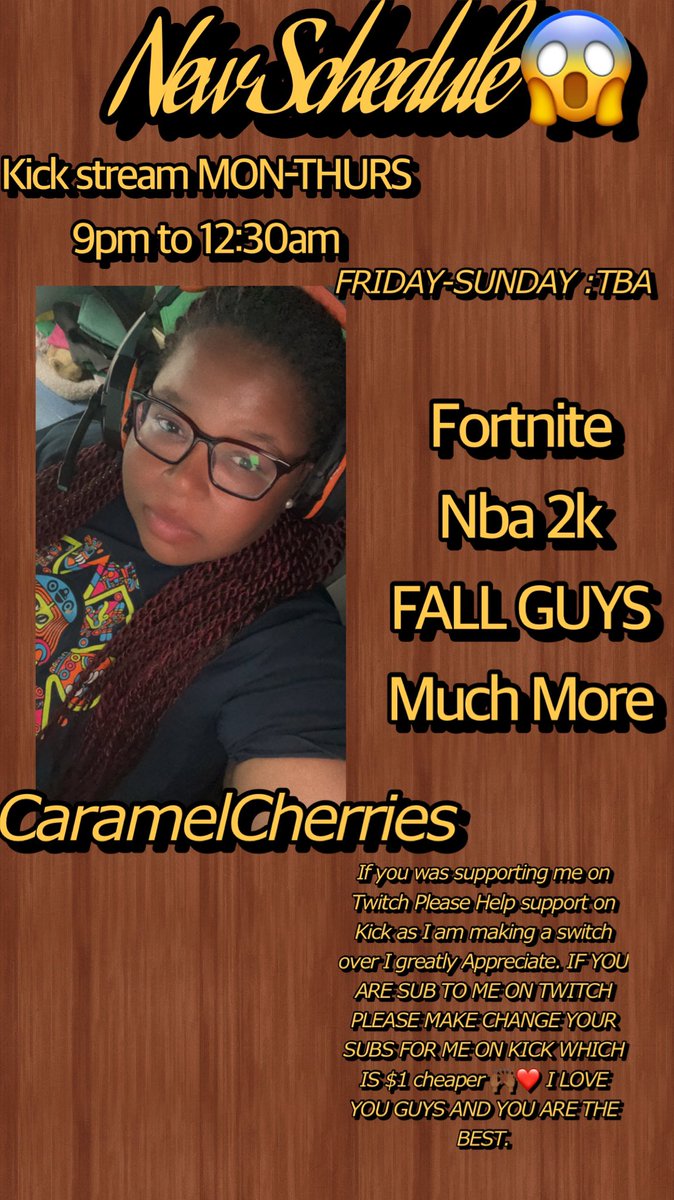 YOUR FAV TEACHER GOT THE DAY AND WE LIVE FOR THE DAY kick.com/caramelcherries  HOST UP TAB UP SUB UP JUST COME VIBE MEEEE 😇💪🏽🙌🏾❤️ <a href="/beargangnetwrk/">Beargangnetwork</a> <a href="/P3GamingOrg/">🔱 P3Gaming 🔱</a> <a href="/BallLikeHer/">BallLikeHer Official</a>