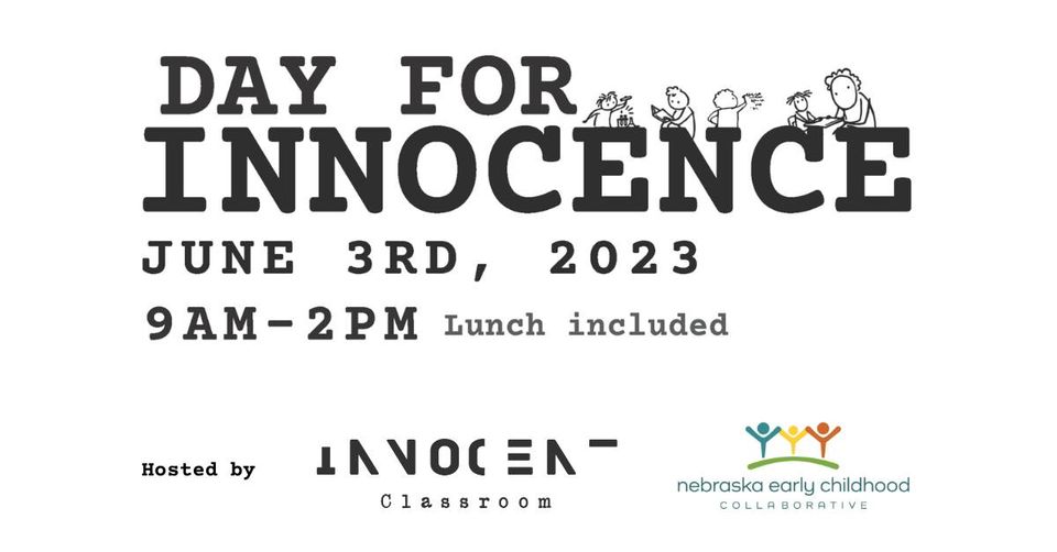 The Day for Innocence Workshop is 2½ weeks away!
Our partners at <a href="/InnocentClass/">Innocent Technologies</a> are hosting this workshop for educators to learn new strategies for developing relationships, particularly with children of color &amp; other marginalized people.
Register today!👉 bit.ly/42j1EQL