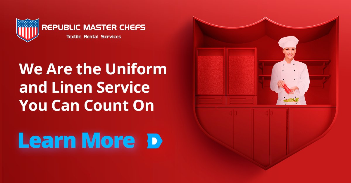RMasterChefs's tweet image. Republic Master Chefs is committed to being the &quot;leaders of quality and service&quot; for Southern California&apos;s food and beverage industry! We understand your restaurant&apos;s need for a reliable, understanding linen and uniform provider. Call today to get started! republicmasterchefs.com/who-we-are/why…