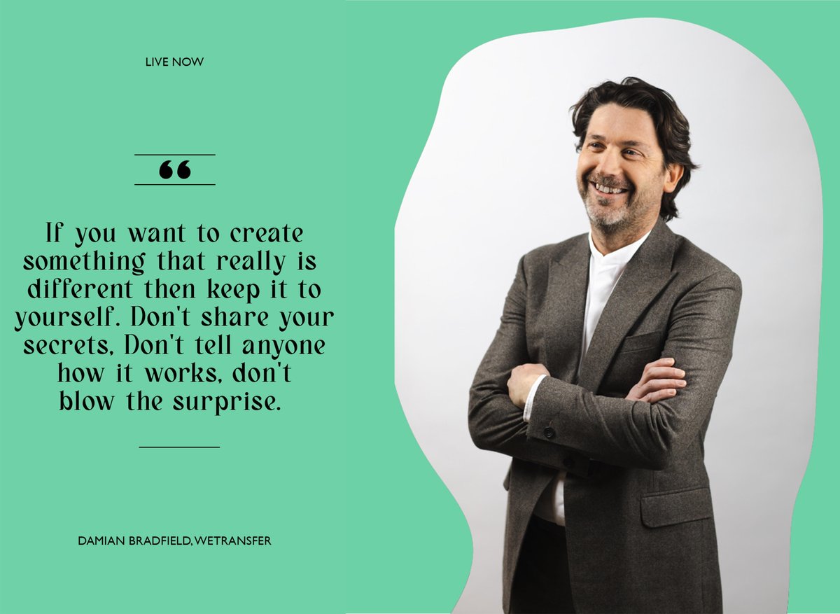 📣 WeTransfer CCSO <a href="/djbradfield/">Damian</a> recently sat down with <a href="/JustynaGreen/">Justyna Green</a> for the On Design podcast, talking data, trust, and longtermism. Check it out now → podcasts.apple.com/gb/podcast/dam…