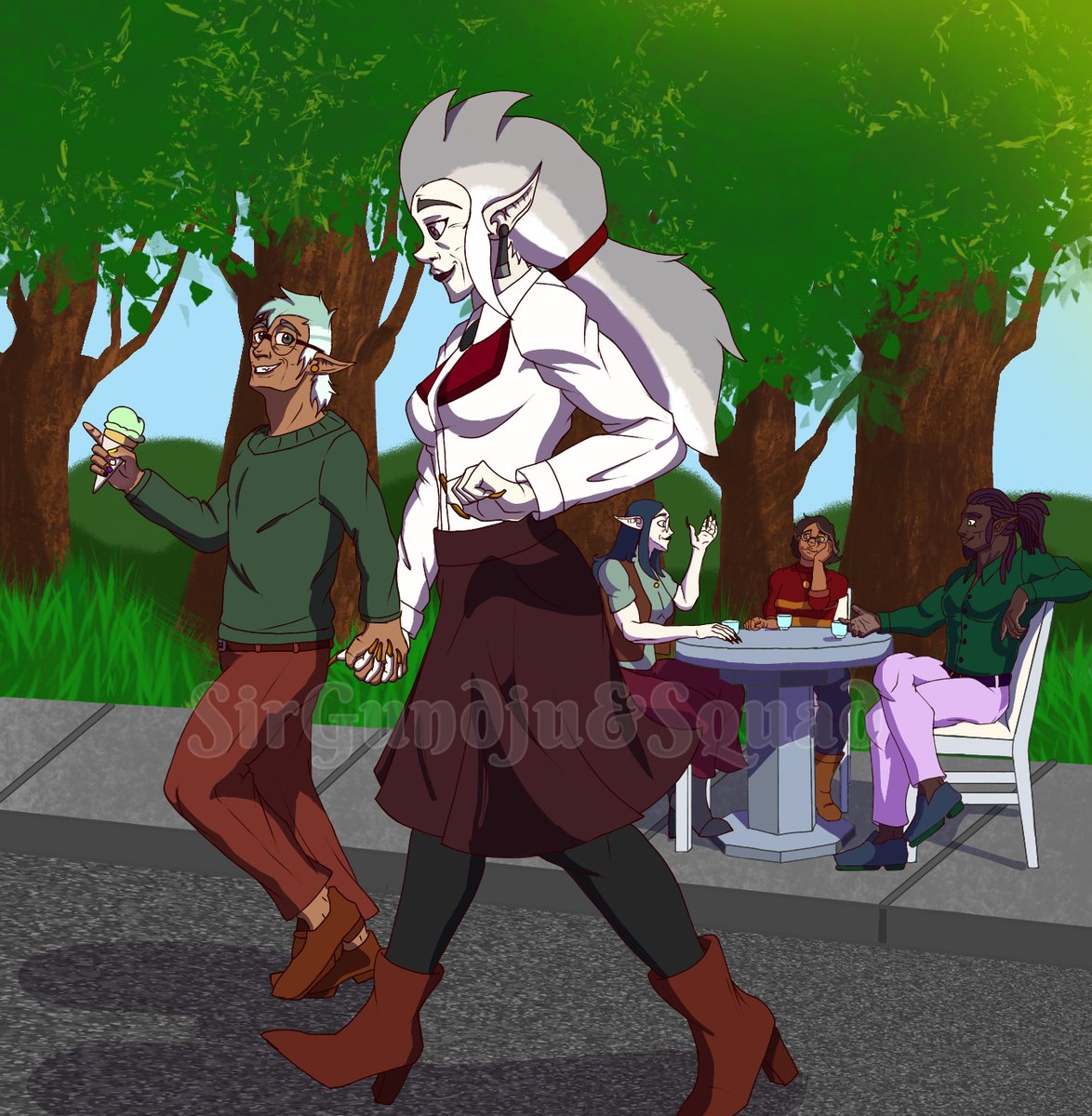 Here's my contribution to the <a href="/raedaexchange/">Raeda Exchange</a> ! (So happy to do another art exchange :3)

I have my gift to give to @saotomexmary , I hope you enjoy!🫶