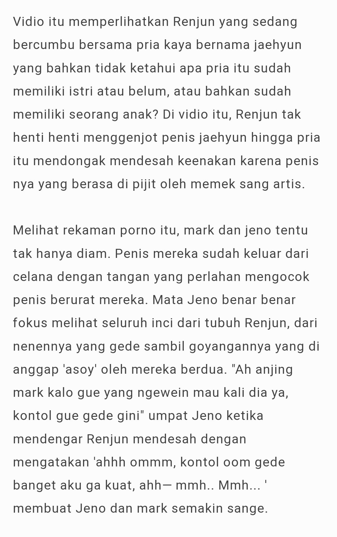 Grizzando on X: Skandal vidio porno - Jaeren, slide mark Jeno boypussy au  🔞 Cw nsfw, nonton bokep, skandal artis, local porn story, dirty word  (memek, nenen, kontol, ngentot, lonte) Pantesan viral,