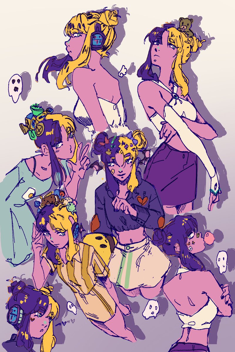 Doing this instead of making a character sheet lol