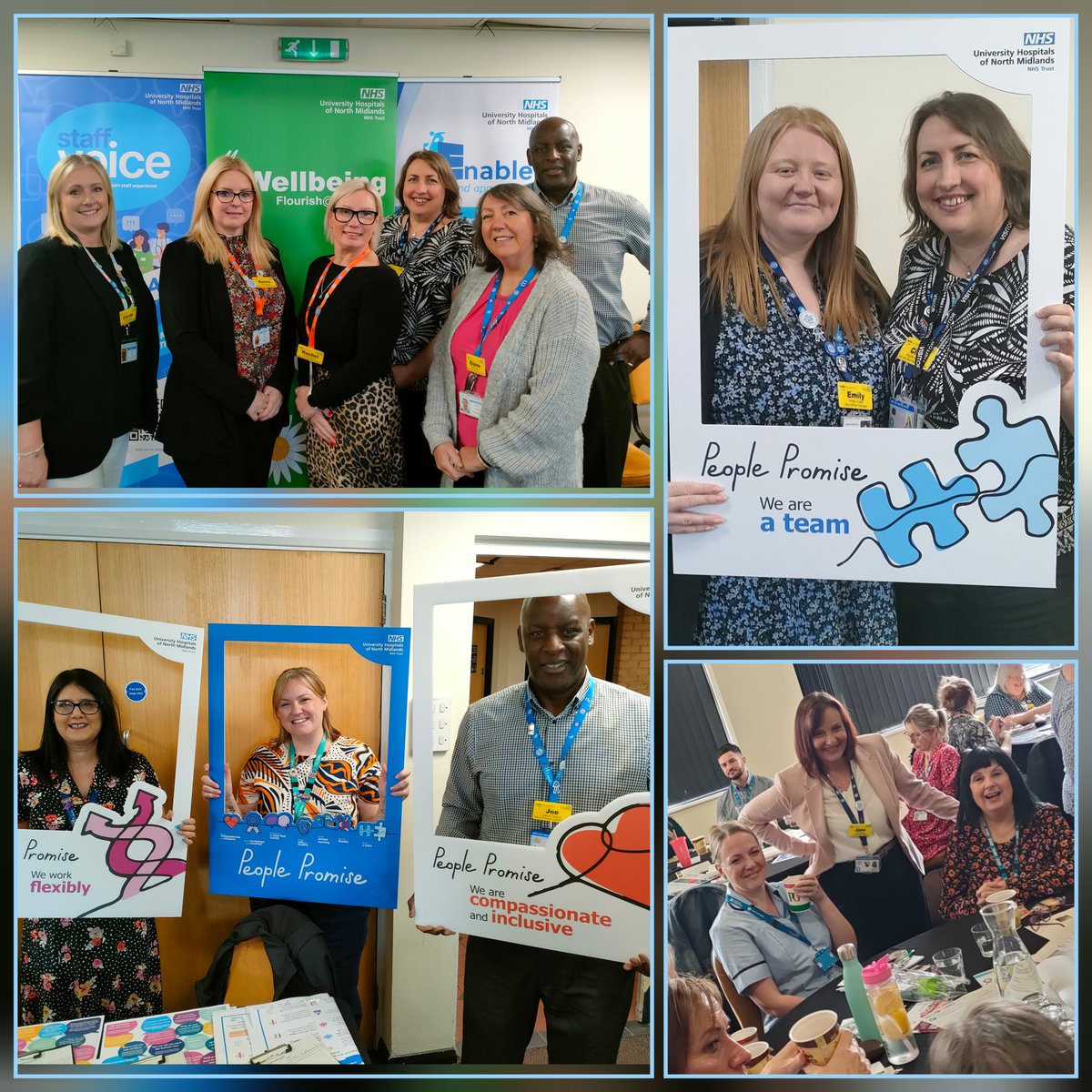 #weareateam A&C (amazing & crucial) Conference 2023, more 📸

Such an important group of colleagues who deserve so much recognition 🌟👏👏👏🌟 @Jane_haire @people_nhs #livingourvalues #teamUHNM