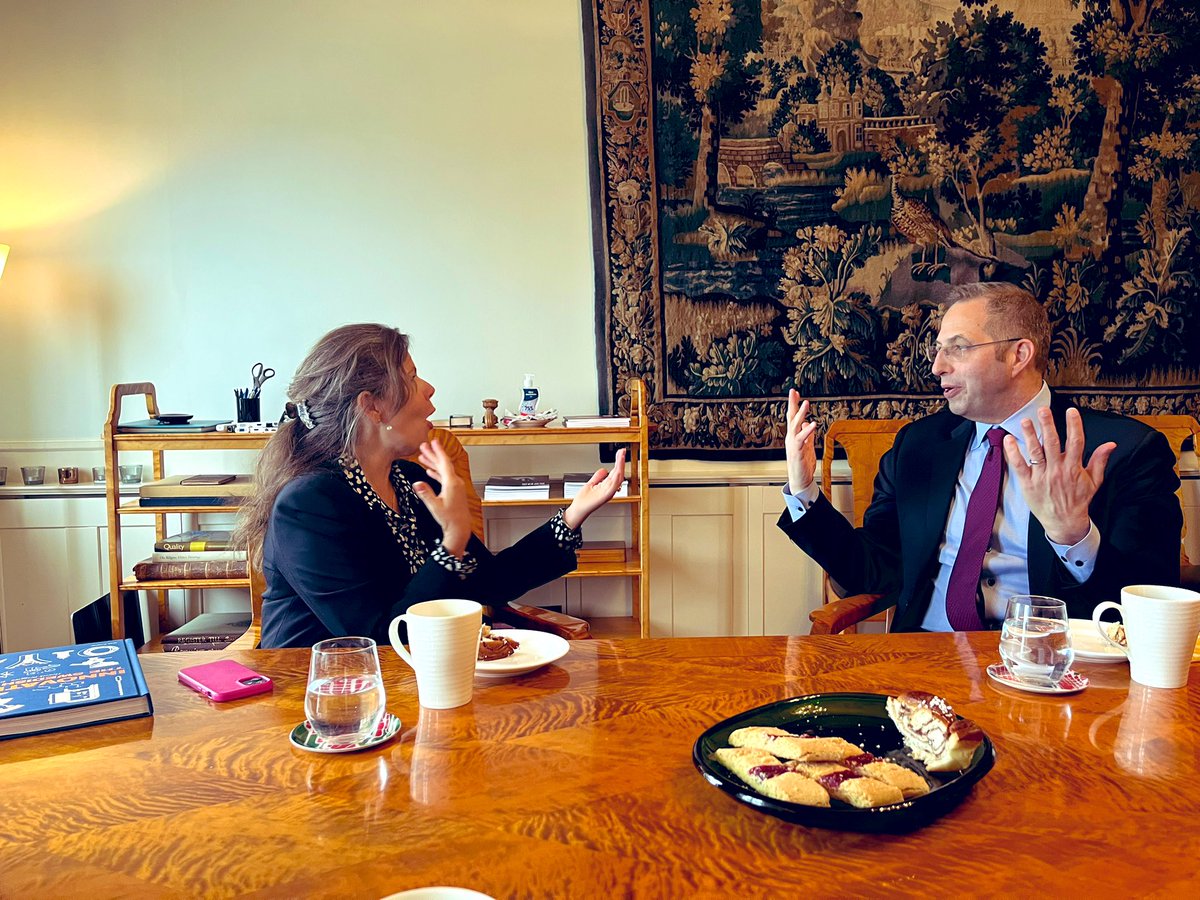 birgittaohlsson's tweet photo. Vivid discussions at the Beijer Foundation today about the importance of academic freedom, strong independent institutions and 🌎 democracy support with Director @CeciliaWikstrom and @NDI President @AmbDMitchell in Stockholm. https://t.co/npeWXkbzAS