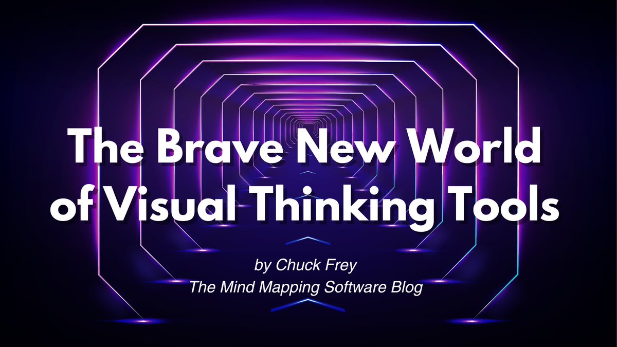 Chuck Frey (@chuckfrey) on Twitter photo Join me on May 25 for an in-depth exploration of what's new and next in the world of visual thinking tools. It's part of the next <a href="/Biggerplate/">Biggerplate</a> Connect event on May 25.
I'll be doing a deep dive into 7 types - including their most valuable applications and must-see capabilities. Join me on May 25 for an in-depth exploration of what's new and next in the world of visual thinking tools. It's part of the next <a href="/Biggerplate/">Biggerplate</a> Connect event on May 25.
I'll be doing a deep dive into 7 types - including their most valuable applications and must-see capabilities.