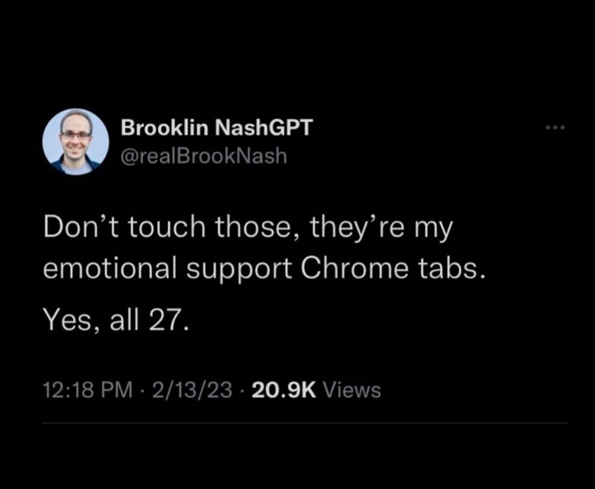 get_inflow's tweet image. 27 tabs? Try 85