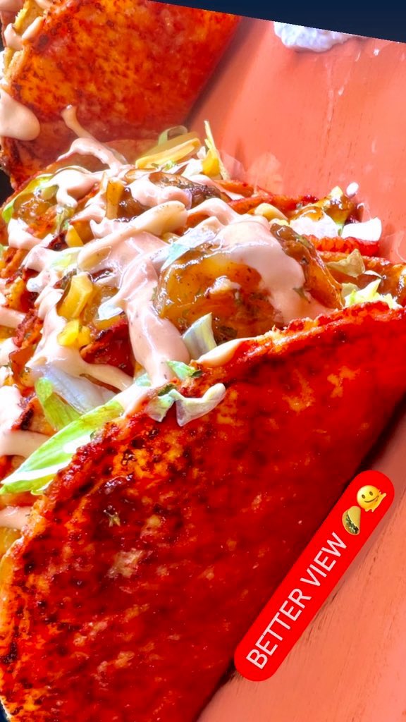 Ambitiouss_Tee's tweet photo. 🥵Spicy Shrimp🍤Tacos!🌮
#MissChef #Takis #Shrimp #Tacos
#Bitcoin #ImolaGP https://t.co/vPiIq9ZIoY
