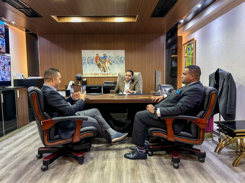 AeonTrisl's tweet photo. About today - Group C.E.O. @aeontrisl, Mr. @SunnyKarsaz convened a meeting with @DAMACOfficial Director of Sales- International Team 🎯
#DamacxAeontrisl #businesscollaboration #FutureGrowth #futureprospects #businessstrategizing https://t.co/iFJ0BIOaXj