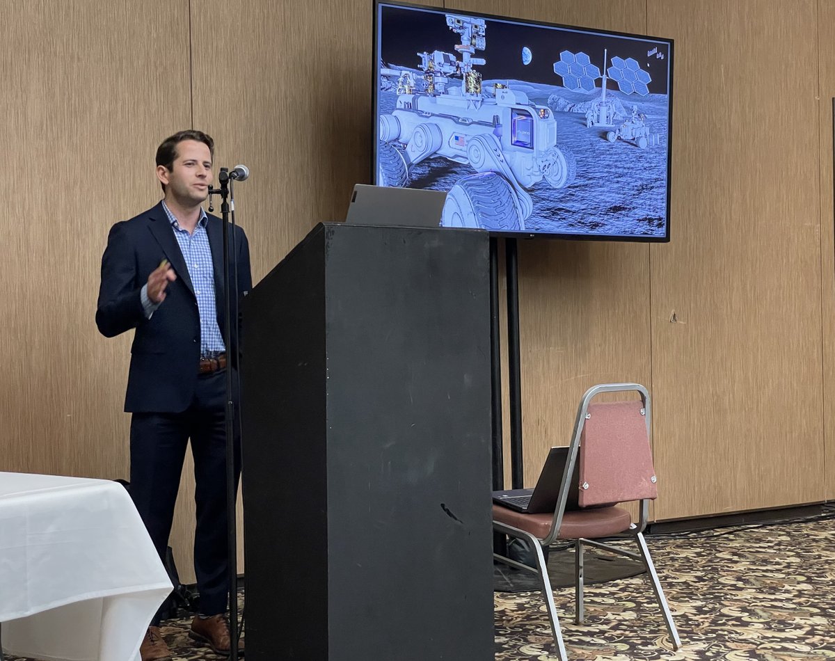 zeno_power's tweet photo. Triple threat: Our Co-Founder & CEO Tyler Bernstein, Co-Founder & CTO Jake Matthews & @gilbeaq highlighted Zeno and our progress commercializing radioisotope power systems @ANS_org #NETS2023 conference! https://t.co/VAQ531k1TZ