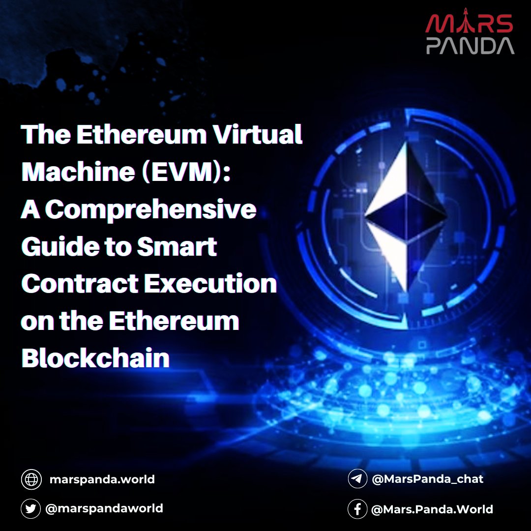 marspandaworld's tweet photo. Unlocking the Power of EVM: Understanding the Ethereum Virtual Machine and its Benefits for Smart Contract Development. Learn how EVM makes dApp programming secure, transparent, and decentralized.  
https://t.co/p0Zg1kgup0  

 #MPT #Marspanda #Ethereum #SmartContracts #Blockchain https://t.co/oY3dBXBsRk