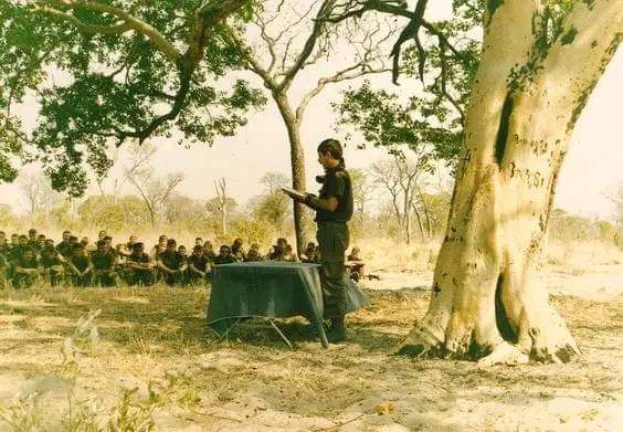 Church parade on the boarder
#BushWar