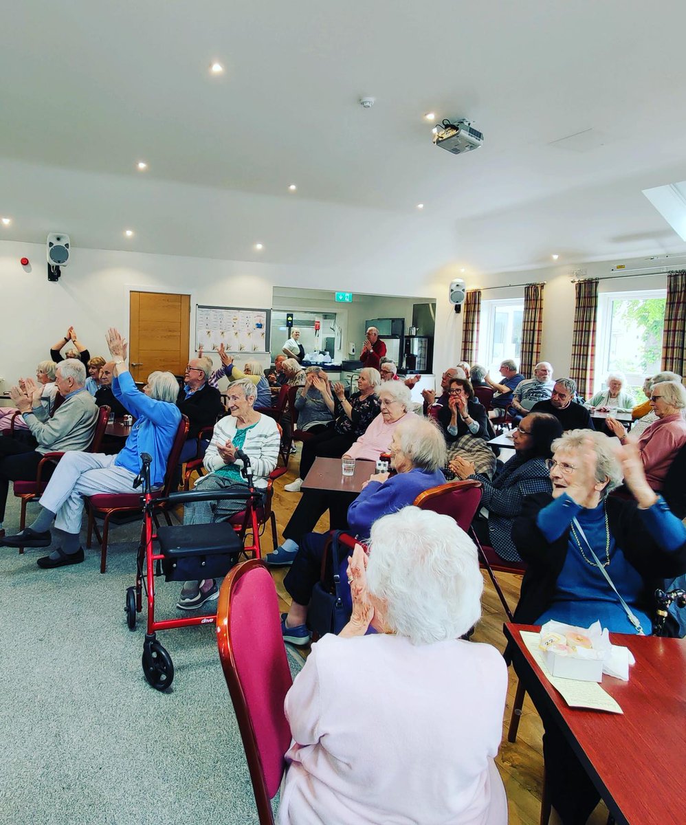 Todays entertainment was provided by award winning Australian comedian Jenny Wynter - Comedian. She was passing through Crowthorne on her way from Brisbane, Australia to performances at the Brighton Fringe Festival and London. 

#crowthorne #seniors <a href="/jennywynter/">Jenny Wynter</a>