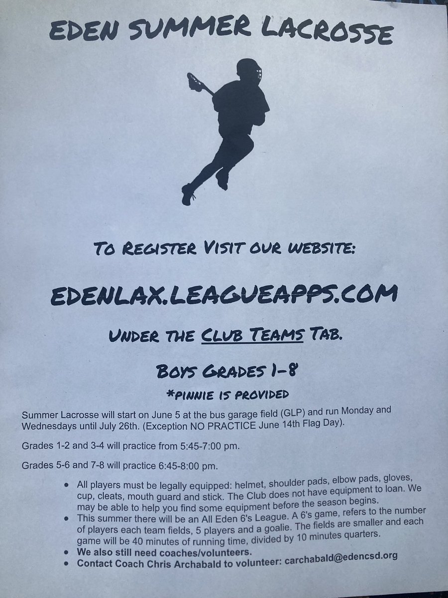 Eden people, looking for players!