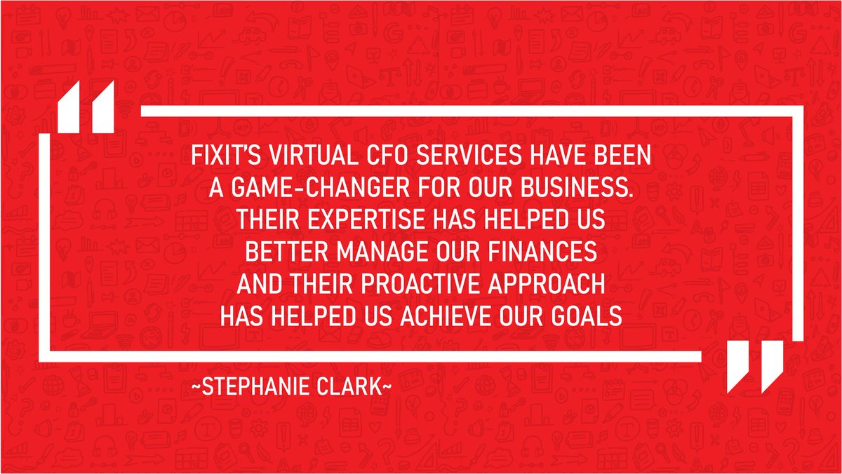 fixitconsultech's tweet photo. Unleash the full potential of your business with the excellence of Virtual CFO services. From expert financial management to a dynamic approach, they will fuel your success & help you reach your goals with confidence. Experience the difference today!
#Testimonials #FixIT #VCFO https://t.co/Vz0m4p4uxB
