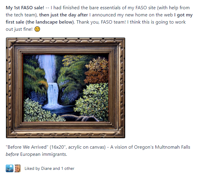 FASO Artist Websites tweet media