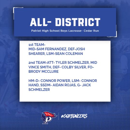 Patriot Lacrosse tweet media