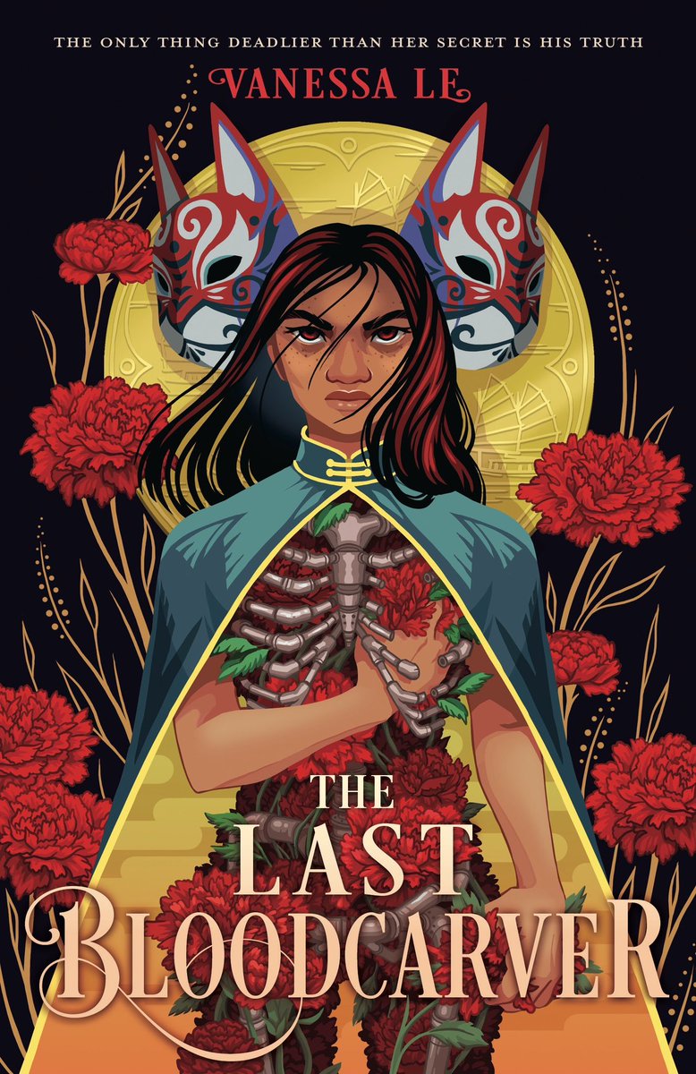 ✨COVER’S OUT✨

THE LAST BLOODCARVER is a YA fantasy about a girl with a forbidden medical magic inadvertently entangling herself in an aristocrat’s murder mystery when she’s hired to heal its last witness. 

Art by the extraordinary <a href="/yoshisquared/">Yoshi Yoshitani working on an Oracle Deck</a> and design by lovely Meg Sayre