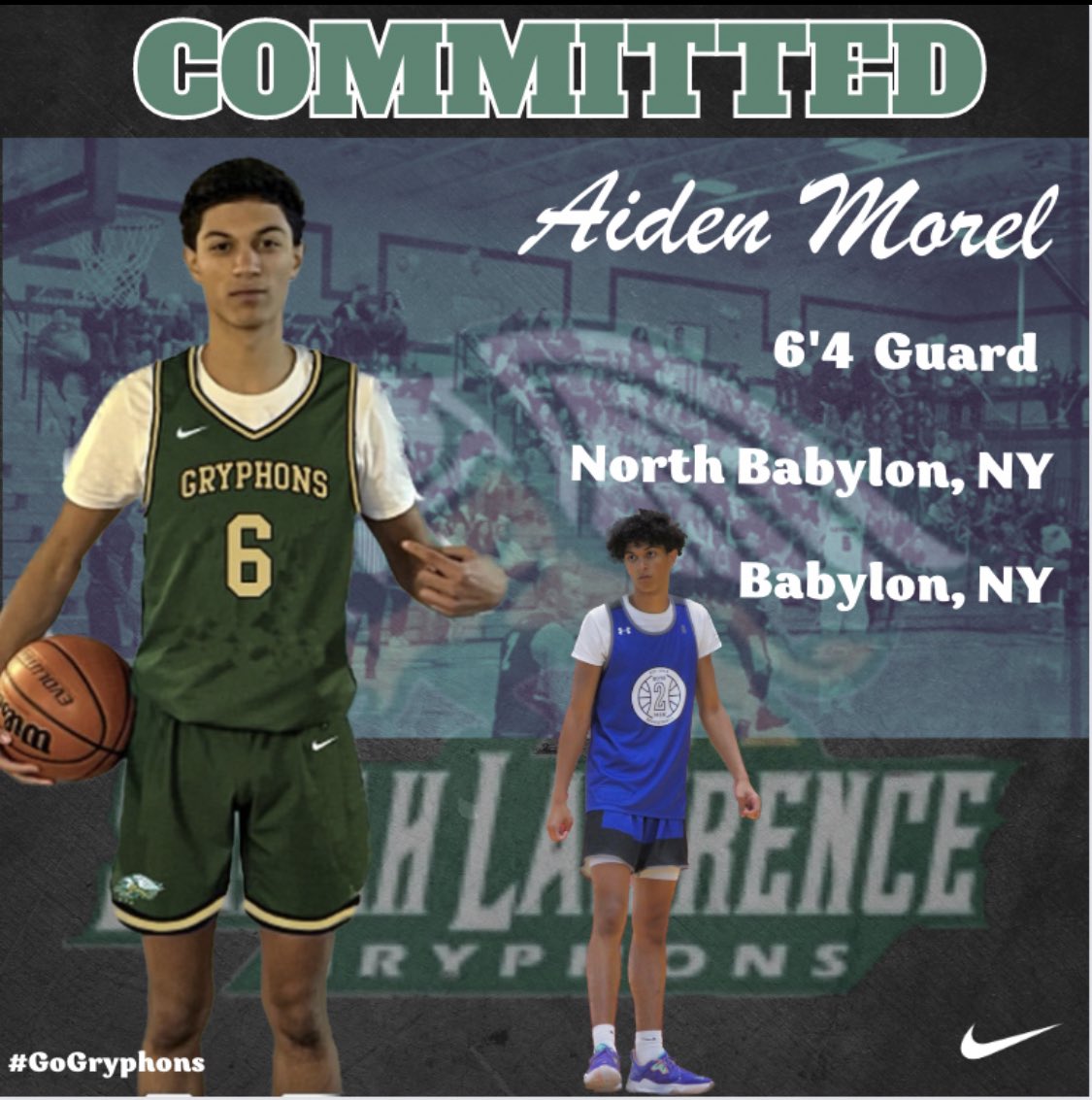 Next up, welcome Aiden Morel!

#WeOverMe   #GoGryphons