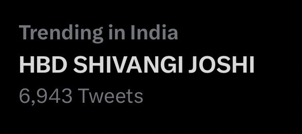It feels so grate to see this.

HBD SHIVANGI JOSHI