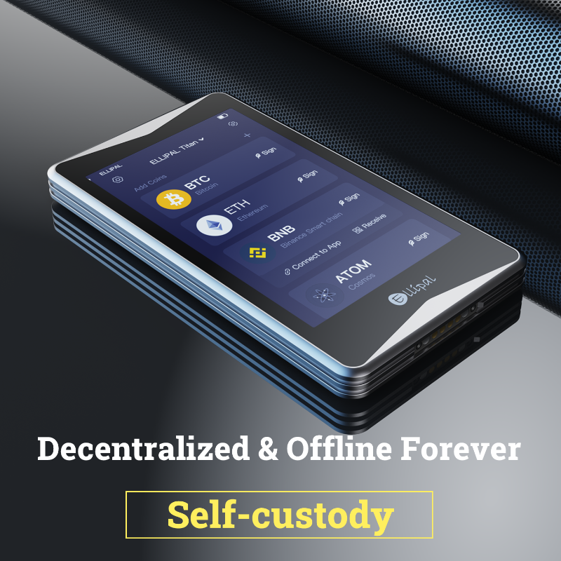 ELLIPAL's tweet photo. Why Hand Over Your Crypto to Someone Else❓

Be your own bank, and take security, privacy, and convenience into your own hands🔐