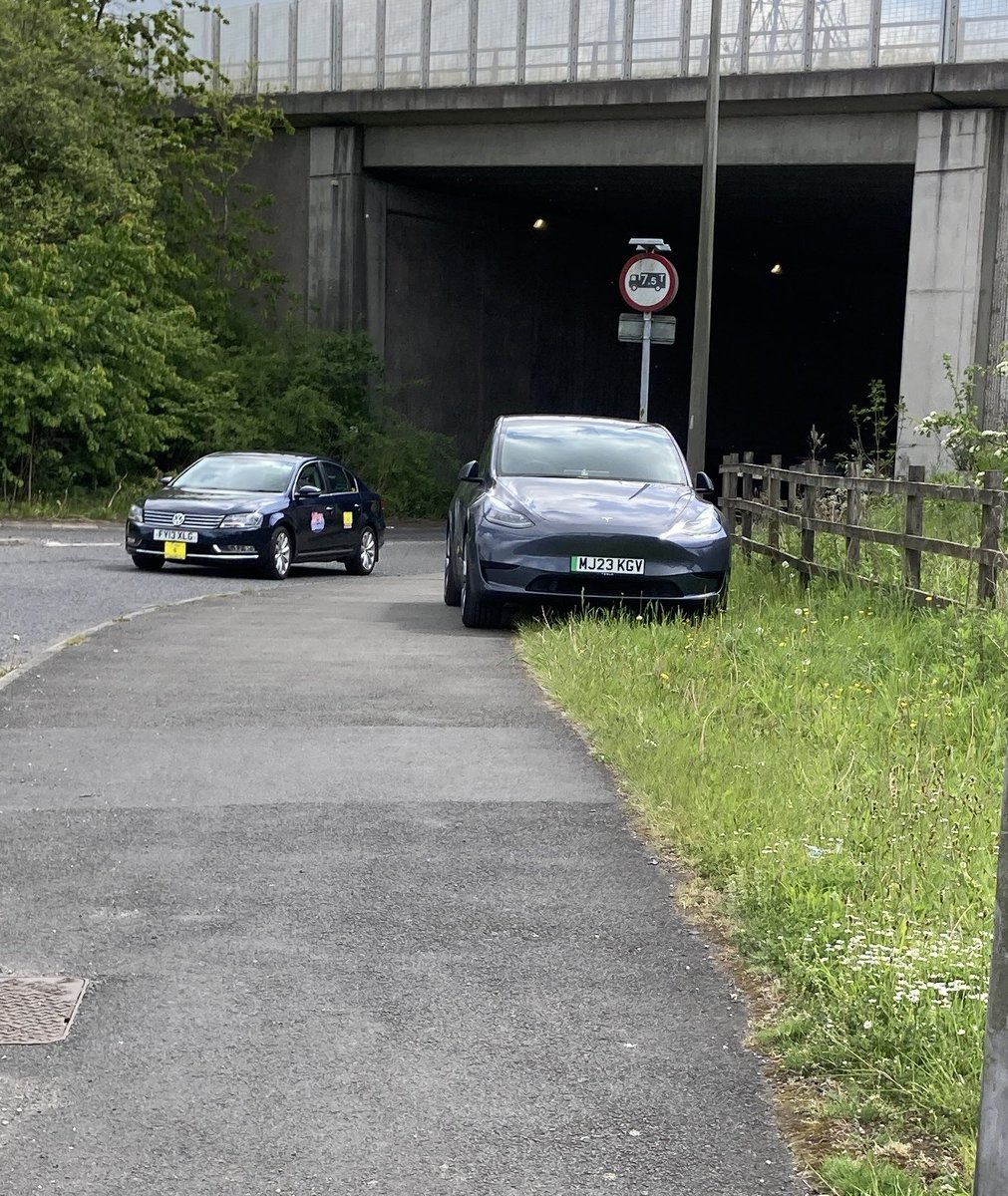 When your Tesla runs out of charge…