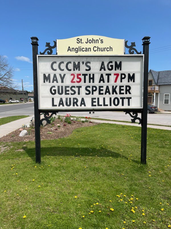 So excited and honoured to be the keynote speaker at Lakefield’s historic Christ Church AGM this year <a href="/LakefieldON/">Lakefield ON</a>. I will be speaking about my upcoming book on Catharine Parr Traill, the importance of stewardship and community on the local and global level.