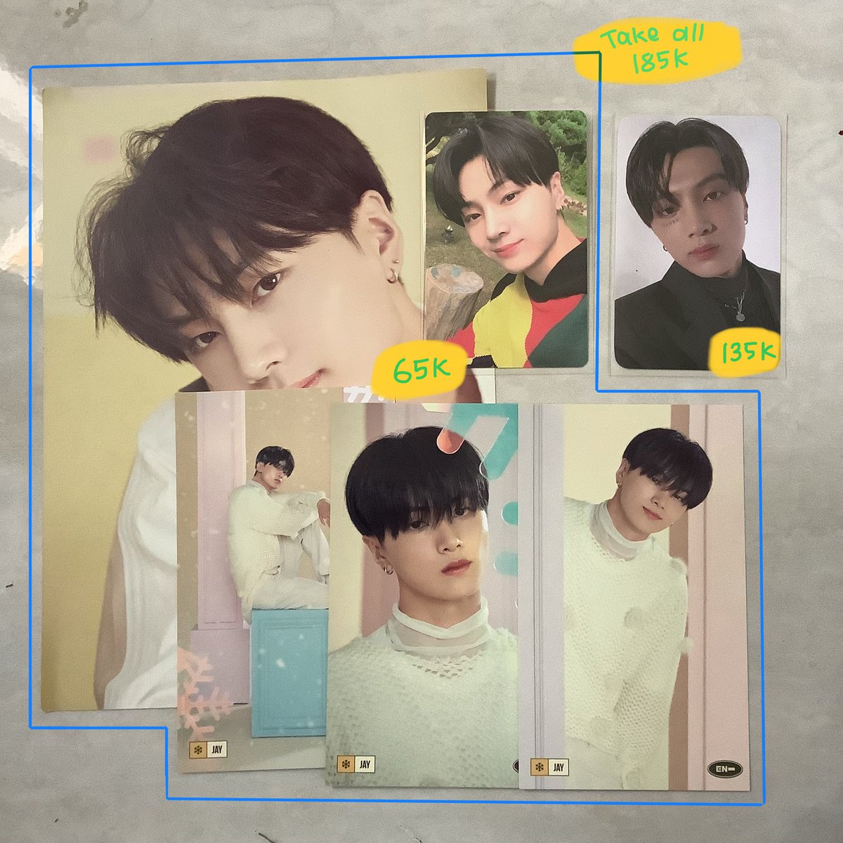 soobingow's tweet photo. wts lfb pc enhypen jay 

💸 include packing+admin
📩 condi by dm
✅ keep event 
✅ nego after see condi

📍 Bandung, ina

#soobingowsellingnow 
t. Season greeting sg pob shopee benefit https://t.co/TgbIF4kZa1