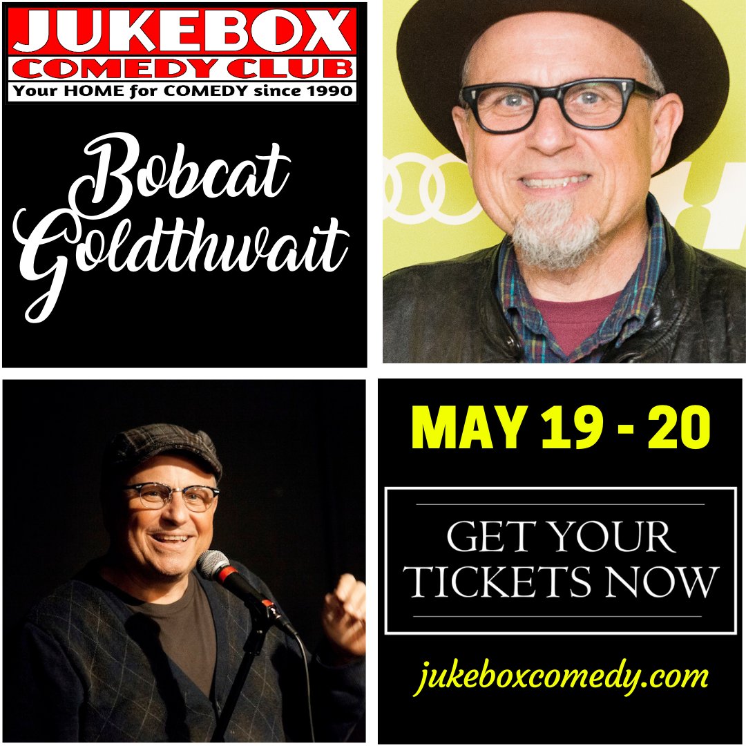 jukeboxcomedy's tweet image. Comedy legend Bobcat Goldthwait returns this Friday and Saturday.  TIX going FAST. - mailchi.mp/826688bef663/j…