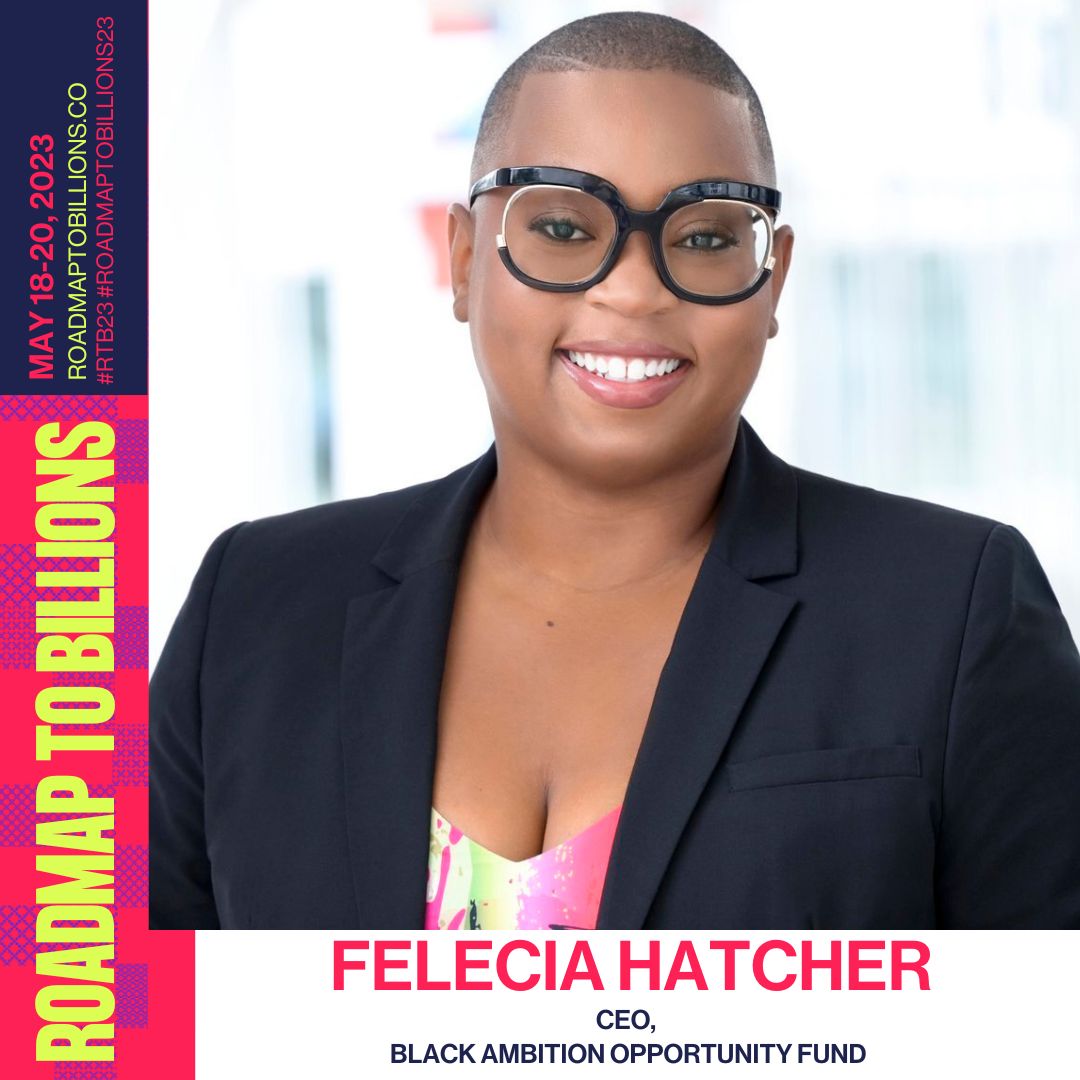 BWTalkTech's tweet photo. 🚨 MAJOR ALERT! 🚨 .@FeleciaHatcher, CEO of @BlackAmbitionpz is our Opening Keynote at #RTB23! This #RoadmaptoBillions23 is NOT TO BE MISSED! Grab your tickets today + join us in Brooklyn, May 18-20. https://t.co/jXxCjgEx3a

#blackwomentalktech #blackintech #blacktech https://t.co/fqbS4Saz81