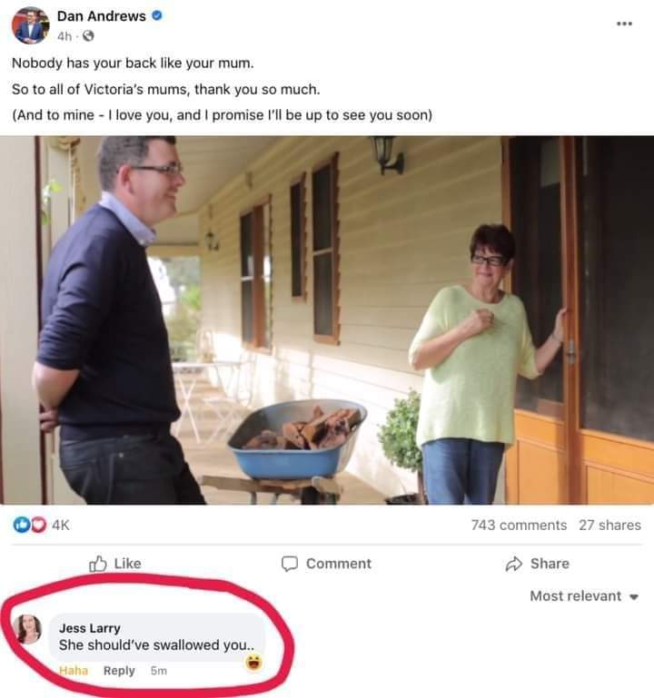 SportsNoMang's tweet photo. I really hope Dan reads the comments #worsthumanever https://t.co/BJgiiedRGd