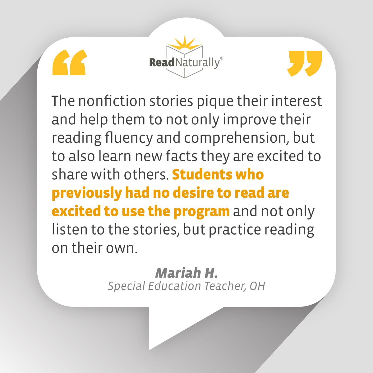 ReadNaturally's tweet photo. Our evidence-based Read Naturally Strategy has helped millions of students over three decades become successful, confident readers. ➡️ Learn more at https://t.co/zF3RYHUTdS
#ReadLive #ScienceOfReading #Education https://t.co/CN1bjZxGFT