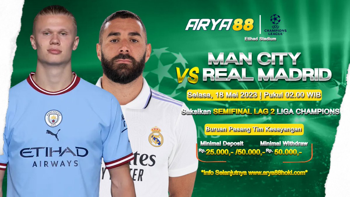 Arya88O's tweet photo. JADWAL PERTANDINGAN BOLA 17 MEI 2023  Nonton pertandingan sepak bola seru kelas dunia malam ini, biar makin asik jangan lupa pasang hanya di situs kami ya bossku   #ARYA88 #agenslot #slotonline #BocoranSlot #SlotGacor #situsslot #situsjudislot #slotindonesia #depopulsa https://t.co/r7M8fR3Pgh