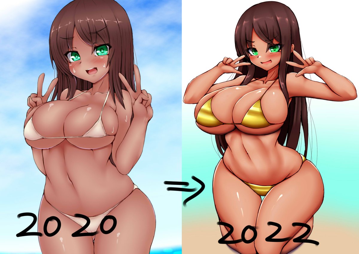 ちょうど2年前に描いたシタラちゃん 