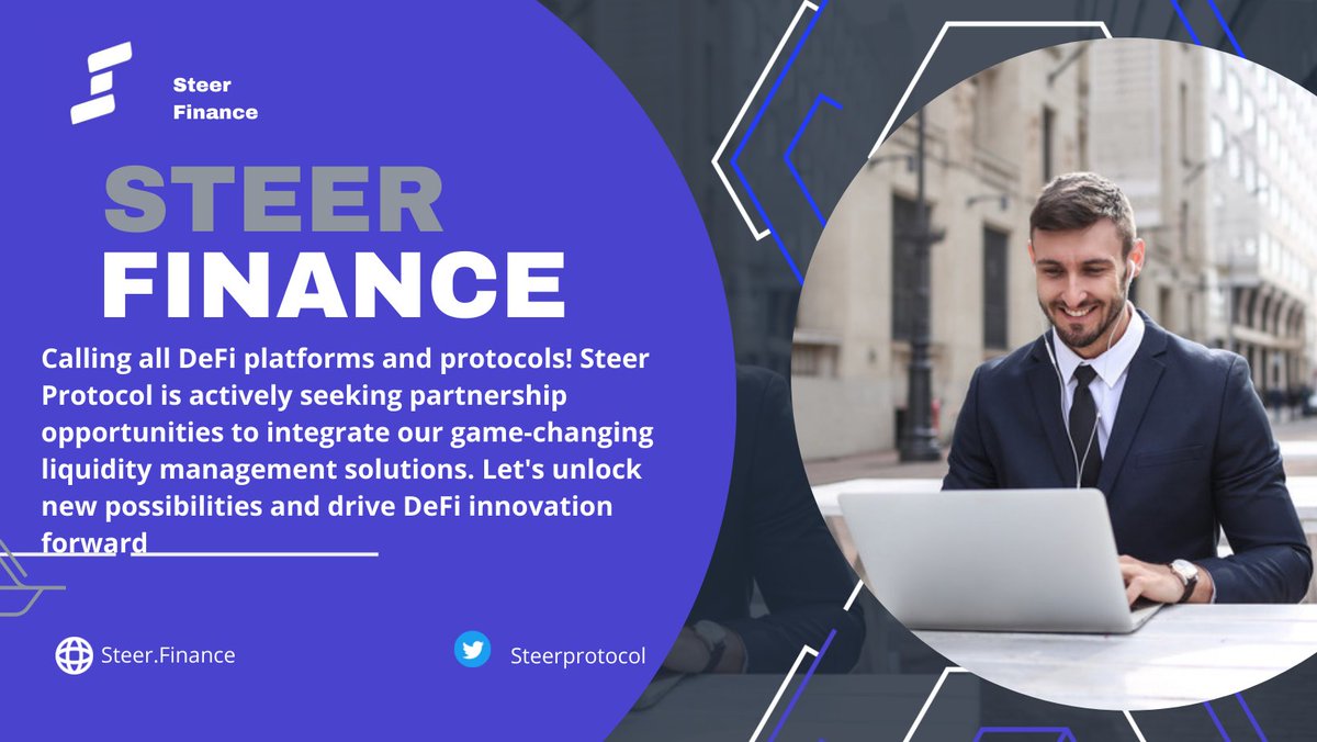 EmmaDmaestro's tweet image. Say goodbye to the limitations of existing liquidity platforms. Steer Protocol allows you to deploy your own strategies and even incentivize vaults with a click of a button. The power is in your hands! #DecentralizedLiquidity #SteerProtocol