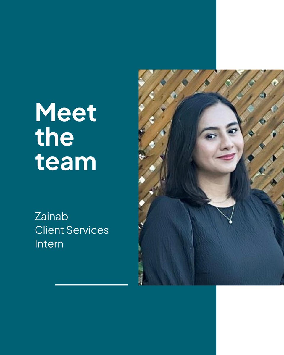 HRSComms's tweet photo. Meet the HRS team! 👋

Say hi to Zainab, Client Services Intern at HRS.

Find out more about the HRS team and services on our website: https://t.co/m92Z7IKwfu

#meettheteam #medicalcommunicationsagency https://t.co/Id3oBBNmYS
