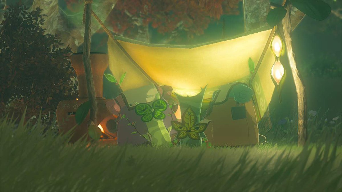 JUST LET THEM BE HAPPY 😭😭😭 

I love how heckin CUTE their big backpacks are and they little camp site and AAAAAAAAA💕💕💕💕