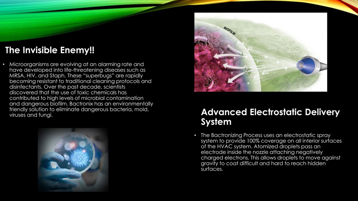 The Invisible Enemy! Microorganisms are evolving at an alarming rate and have developed into life-threatening diseases such as MRSA, HIV, and Staph. 

#BradentonBusiness #SarasotaBusiness #TampaBusiness #SupportLocalBradenton #SupportLocalTampa #SupportLocalTampa #FloridaBusiness