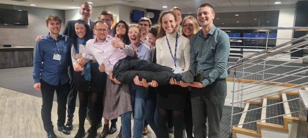 catsalvini's tweet photo. The perfect group picture doesn't exist..... #Mikedrop the #MosMed23 conference has really DEL-ivered @mosmedc @MikeJWaring @NCL_MedChem https://t.co/2A4FlMK6s2