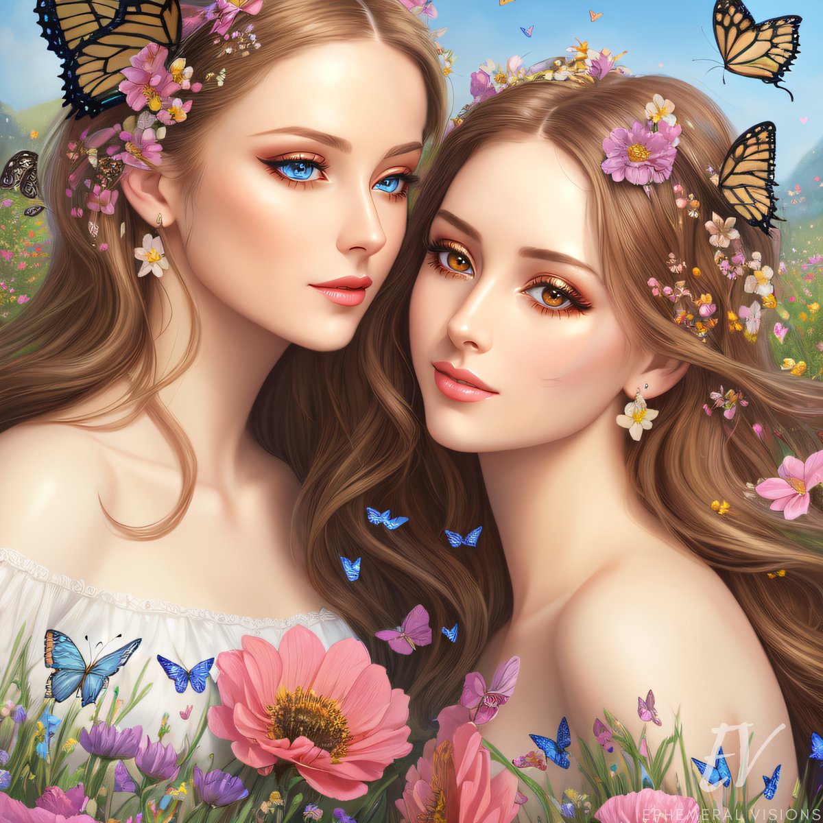 Ephemeral_Vis's tweet photo. The weekend is for lovers in spring.
#springlove #springlover #springlovers #springloversart #floraldresses #flowers #floral #romantic #romanticcouples #romanticart #romanticartist #romanticartwork #coupleart #couple #couples #aiart https://t.co/C8WGBf63aT