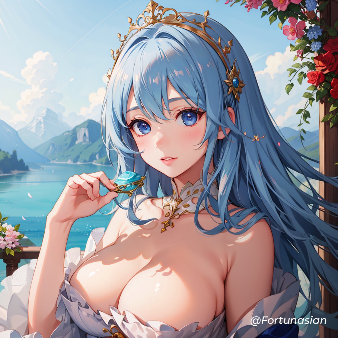 Fortunasian's tweet photo. Good morning
✩User ID: @Fortunasian

- ⌲ Follow and repost if you love my works   
- ⌲ Pictures are mine

#AI��ラスト 
#AIart  
#stablediffusion https://t.co/nd7LLXFvfQ
