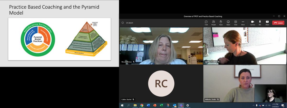 MdPyramid's tweet photo. In May, PIEC team member, Ashley Fehringer, supported Harford County's internal coaches, empowering them to implement Pyramid Model Practices within their PreK classrooms. 🌟#PIECteam #HarfordCountyCoaches #PyramidModelMaryland https://t.co/q1cqZEkkfQ
