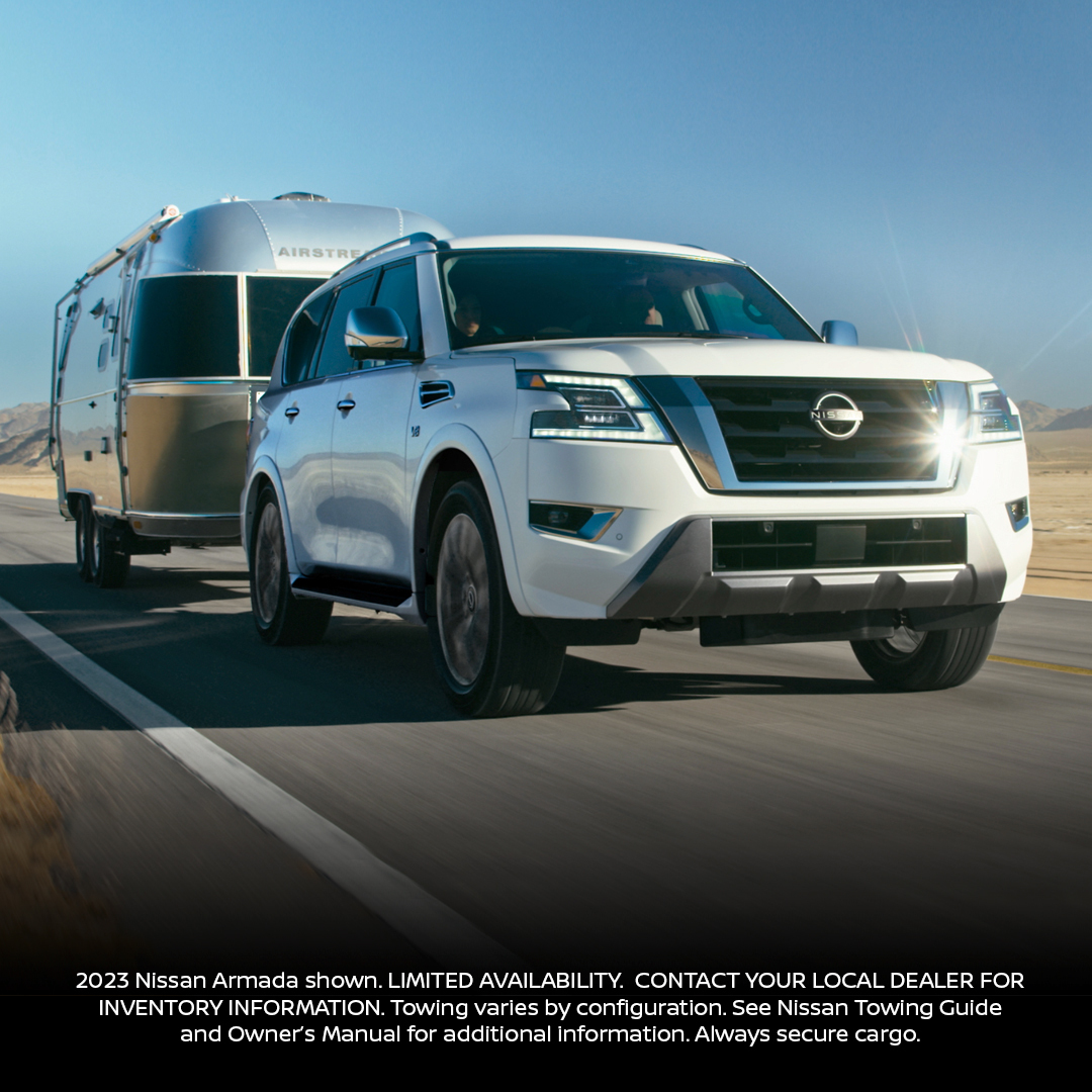 NissanLI's tweet photo. Big gear 🤝 big confidence #NissanArmada https://t.co/6p2tyhhGXf