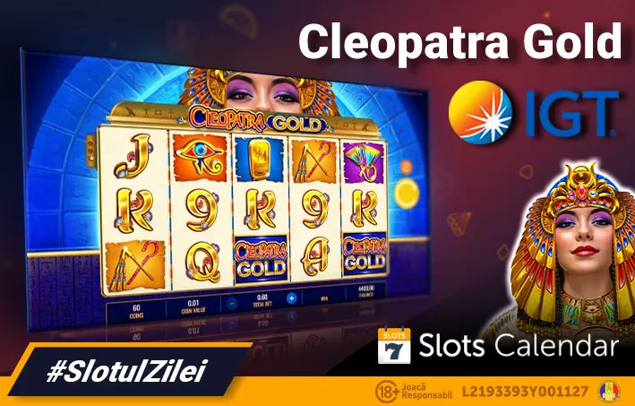 Show Cleopatra you&#39;re the best slot player; she may give you her hidden treasure! &#128176;

Play Cleopatra Gold from IGT to get the best prizes, and if you still want more, claim 30 Free Spins on Book of Dead No Deposit Bonus from Playgrand Casino! &#129297; 

