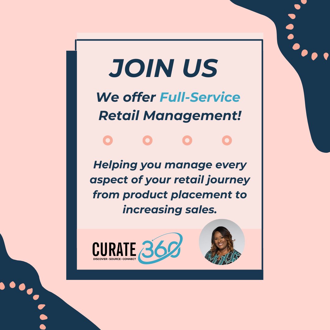 'Let us help you gain access to the store you desire, the shelf space you deserve, and the longevity you need!'.

Join us now and make 2023 a success! 💙 🙌🏾 

#cpg #emergingbrands #femaleentrepreneur #minorityownedbusiness #blackownedbusiness