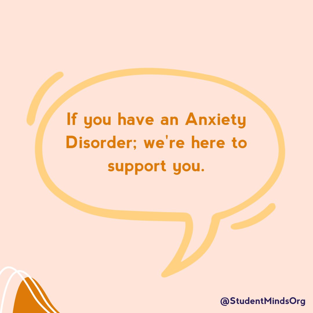 StudentMindsOrg's tweet photo. With #MentalHealthAwarenessWeek’s theme of anxiety,  we’re myth-busting some conspiracies about anxiety!  #ToHelpAnxiety https://t.co/oeRhnzrOLh
