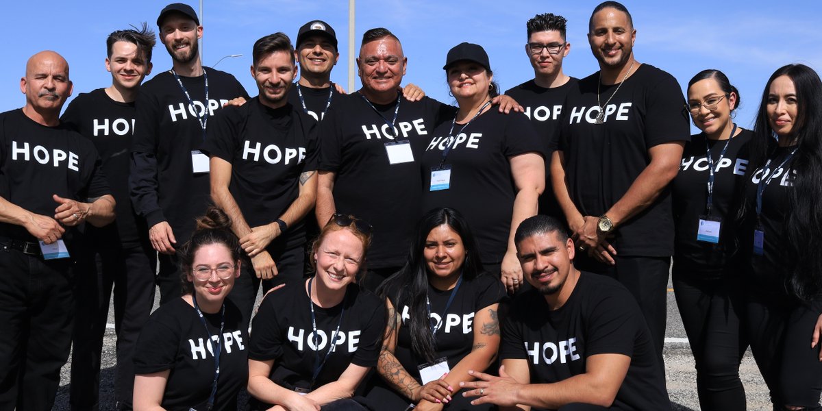 prisonfellowshp's tweet photo. Prison Fellowship volunteers recently partnered with the Way World Outreach Church & Circuit Riders to lead two events at the California State Prison in Los Angeles County. With a powerful altar call & worship, many received Jesus into their lives for the first time!
#HopeEvent https://t.co/PZFRJetkh0