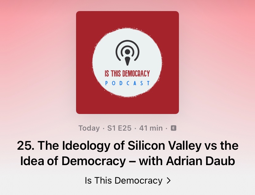 Thomas Zimmer on Twitter "RT USDemocracyPod The Ideology of Silicon