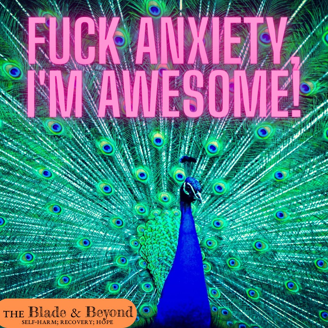 bladeandbeyond's tweet photo. Even if you don't believe it, say it anyway, because you ARE awesome!
#MentalHealthAwarenessWeek #mentalhealth #ToHelpWithMyAnxiety https://t.co/fBWxtBhyLl