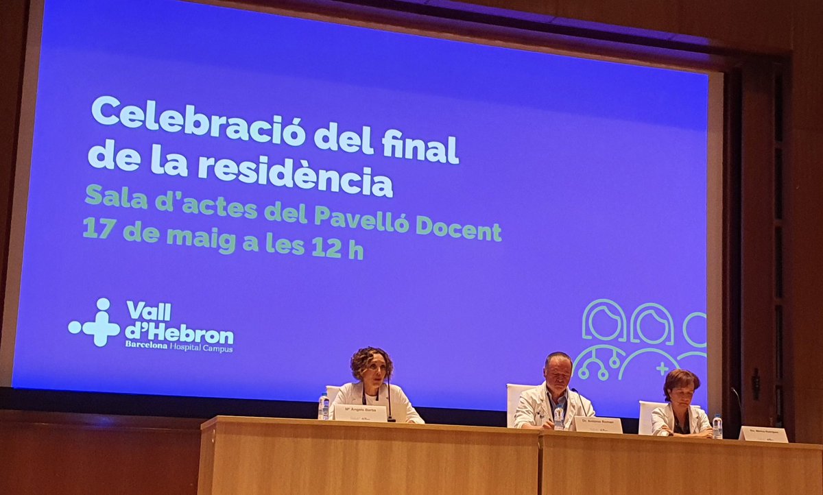 vallhebronpath's tweet photo. Enhorabuena a Lourdes, Edu y Sofía, nuevos patólogos a partir de hoy, formados en @vallhebron. Os deseamos lo mejor 🎉
#AnatomíaPatológica https://t.co/HxDjMRKWOj